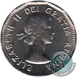 1956 Canada 5-cents Brilliant Uncirculated (MS-63)