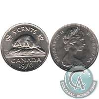 1970 Canada 5-cents Brilliant Uncirculated (MS-63)