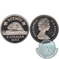1983 Canada 5-cents Proof