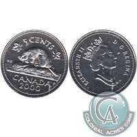 2000 Canada 5-cents Proof Like