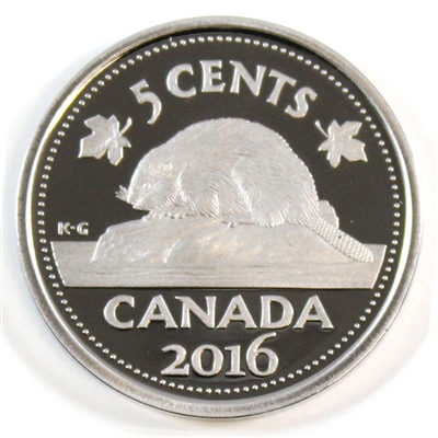 2016 Canada 5-cents Proof (non-silver)