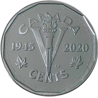 2020 Victory Canada 5-cents Silver Proof (No Tax)