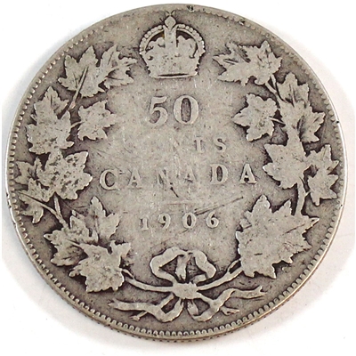 1906 Canada 50-cents G-VG (G-6)