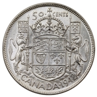 1942 Canada 50-cents AU-UNC (AU-55)