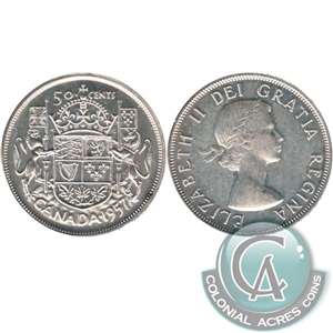 1957 Canada 50-cents AU-UNC (AU-55)