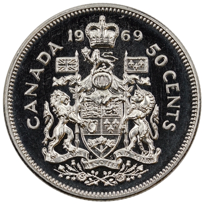 1969 Canada 50-cents Proof Like