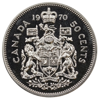 1970 Canada 50-cents Proof Like
