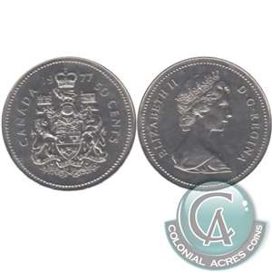 1977 Canada 50-cents Brilliant Uncirculated (MS-63)