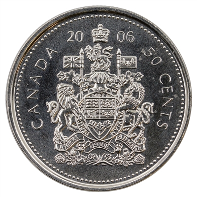 2006P Canada 50-cents Brilliant Uncirculated (MS-63)