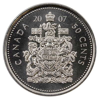 2007 Canada 50-cents Brilliant Uncirculated (MS-63)