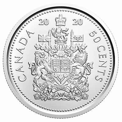 2020 Canada 50-cents Brilliant Uncirculated (MS-63)
