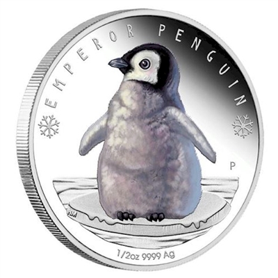 <h1>2017 Tuvalu 50-cent Polar Babies - Emperor Penguin (TAX Exempt)</h1>