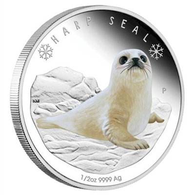 <h1>2017 Tuvalu 50-cent Polar Babies - Harp Seal Fine Silver (No Tax)</h1>