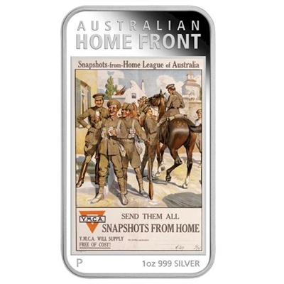 2017 Australia $1 Posters of WWI - Australian Home League (TAX Exempt)