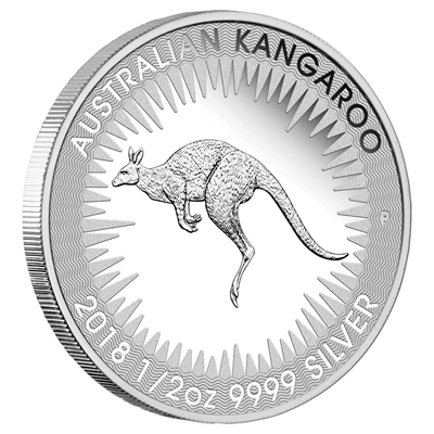 2018 Australia 50-cent Brisbane Money Expo ANDA Kangaroo 1/2oz Silver Proof (No Tax)