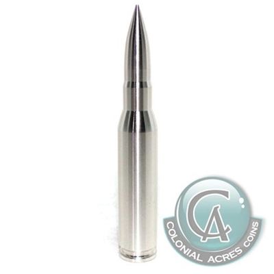 10oz. .999 Fine Silver Bullet .50 Caliber BMG (TAX Exempt)