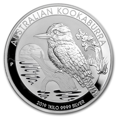 2019 Australia $30 Kookaburra .999 Silver Kilo (No Tax)