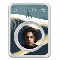DUNE&reg; 2 Blue Eyes Paul 1oz .999 Silver Round in Special Card (No Tax)