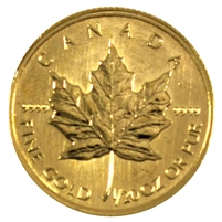 1998 Canada $1 1/20oz .9999 Gold Maple Leaf (No Tax)