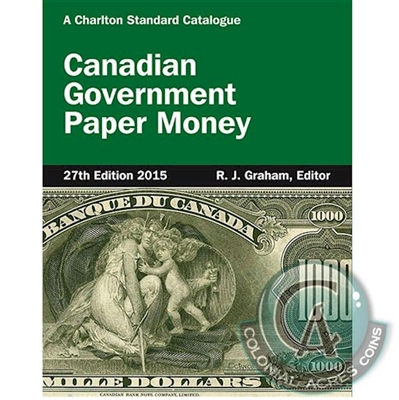 Charlton Catalogue of Government Paper Money - 27th Edition