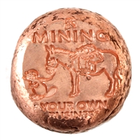 Beaver Bullion Mining Your Own Business 3oz Copper
