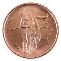 Oregon Trail 1oz. .999 Fine Copper