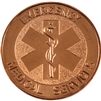 Emergency Medical Services 1oz. .999 Fine Copper