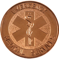 Emergency Medical Services 1oz. .999 Fine Copper