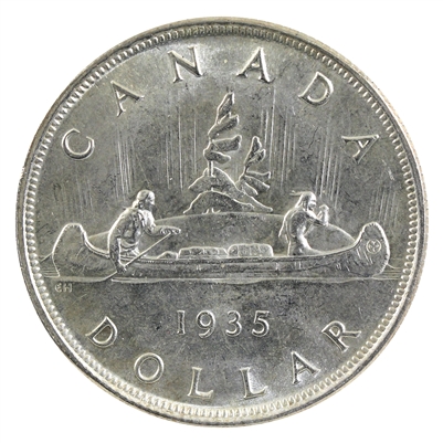 1935 Canada Dollar Brilliant Uncirculated (MS-63) $