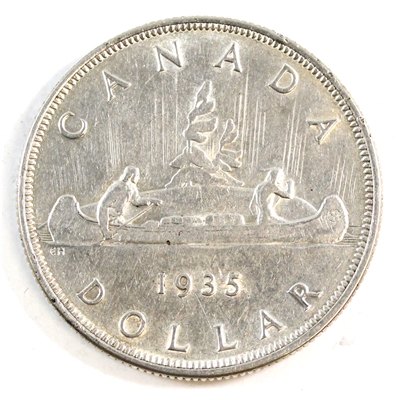 1935 Canada Dollar Extra Fine (EF-40)