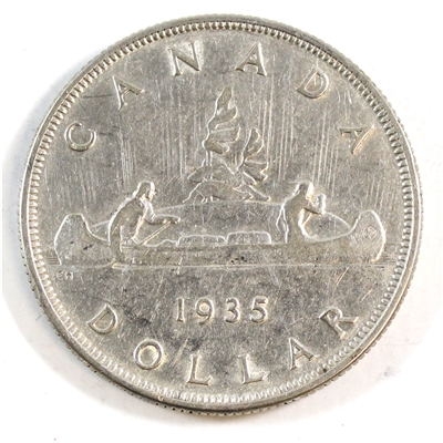 1935 Canada Dollar Very Fine (VF-20)