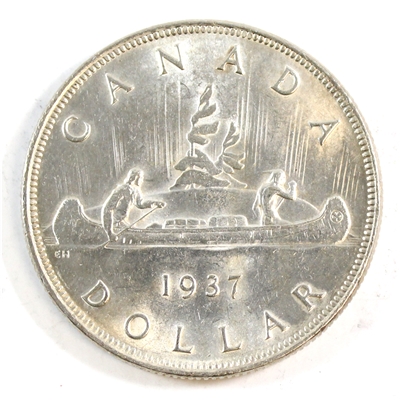 1937 Canada Dollar AU-UNC (AU-55)