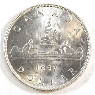 1937 Canada Dollar UNC+ (MS-62) $