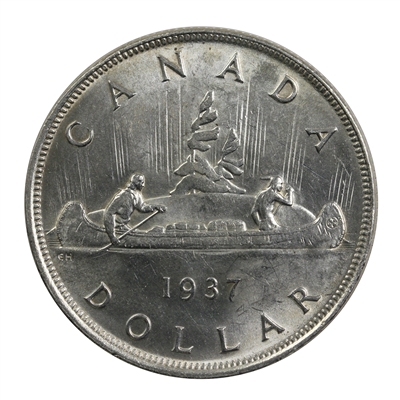 1937 Canada Dollar Uncirculated (MS-60) $