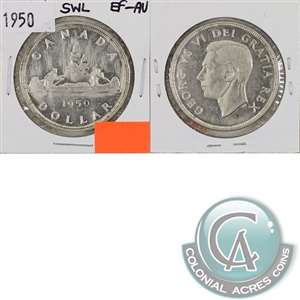 1950 SWL Canada Dollar EF-AU (EF-45)
