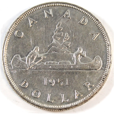 1951 Canada Dollar Extra Fine (EF-40)