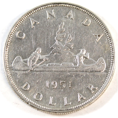 1951 Canada Dollar VF-EF (VF-30)