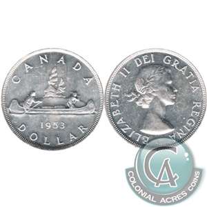 1953 NSS Canada Dollar AU-UNC (AU-55)