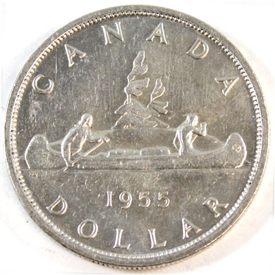 1955 Canada Dollar Extra Fine (EF-40)