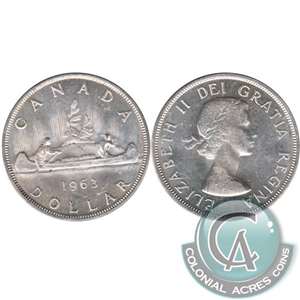 1963 Canada Dollar UNC+ (MS-62)