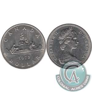 1972 Canada Nickel Dollar Brilliant Uncirculated (MS-63)