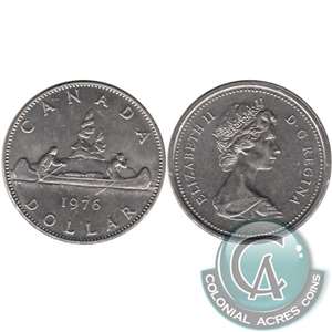 1976 Detached Jewel Canada Nickel Dollar Circulated