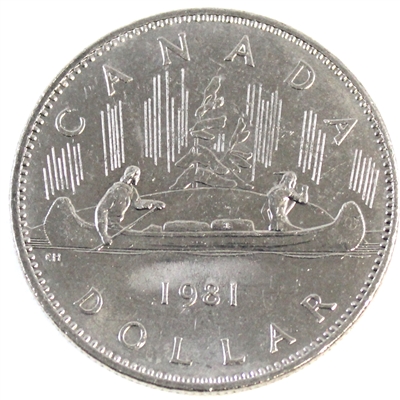 1981 Canada Nickel Dollar Brilliant Uncirculated (MS-63)
