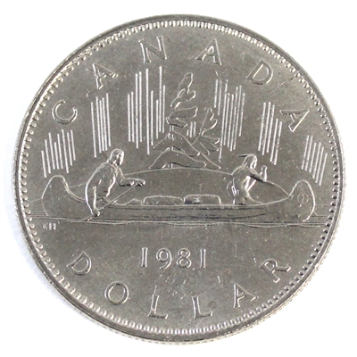 1981 Canada Nickel Dollar UNC+ (MS-62)