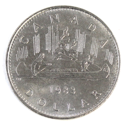 1983 Canada Nickel Dollar UNC+ (MS-62)