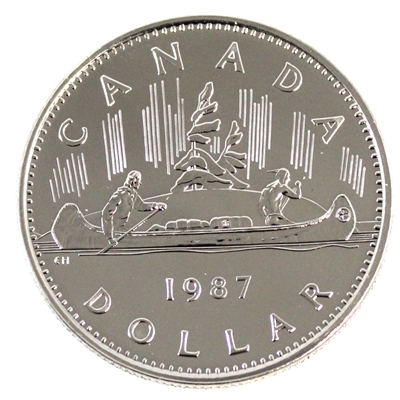 1987 Canada Nickel Dollar Proof Like