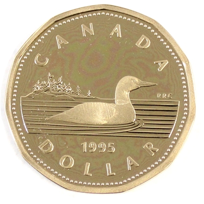 1995 Canada Loon Dollar Proof
