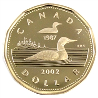 2002 Canada Going For Gold Dollar Proof