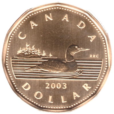 2003 Canada Old Effigy Loon Dollar Specimen