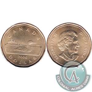 2006 Canada Loon (No Logo) Dollar Brilliant Uncirculated (MS-63)